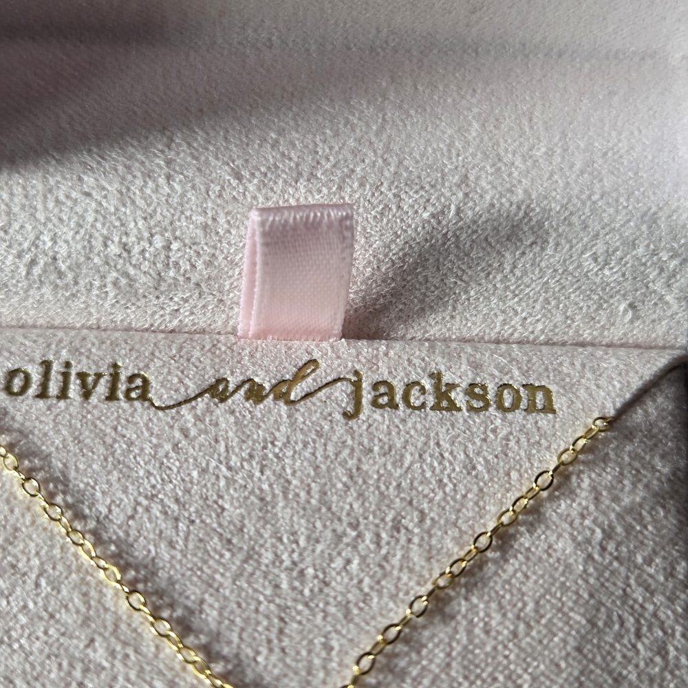 Gold Tone Sterling Silver Delicate Butterfly Pendant Necklace. - Picture 5 of 9
